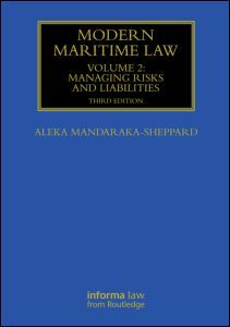 Couverture de l’ouvrage Modern Maritime Law (Volume 2)