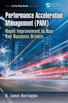 Couverture de l’ouvrage Performance Acceleration Management (PAM)