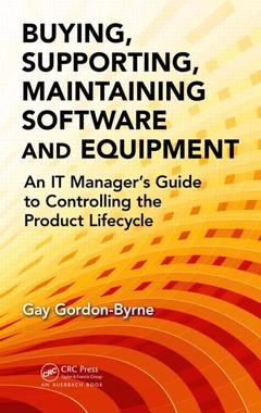Couverture de l’ouvrage Buying, Supporting, Maintaining Software and Equipment