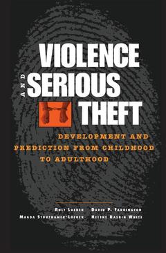 Couverture de l’ouvrage Violence and Serious Theft