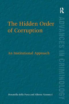 Cover of the book The Hidden Order of Corruption