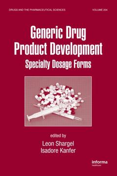 Cover of the book Generic Drug Product Development