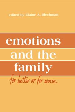 Couverture de l’ouvrage Emotions and the Family