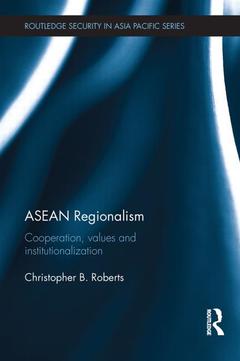 Couverture de l’ouvrage ASEAN Regionalism