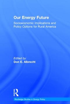 Couverture de l’ouvrage Our Energy Future