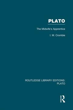 Couverture de l’ouvrage Plato: The Midwife's Apprentice (RLE: Plato)