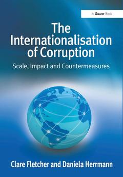 Couverture de l’ouvrage The Internationalisation of Corruption