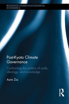 Couverture de l’ouvrage Post-Kyoto Climate Governance