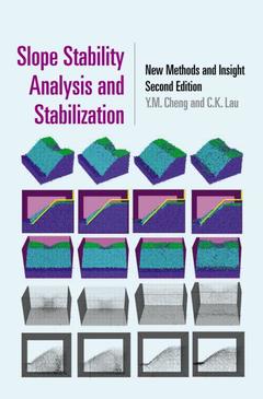 Couverture de l’ouvrage Slope Stability Analysis and Stabilization