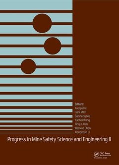 Couverture de l’ouvrage Progress in Mine Safety Science and Engineering II