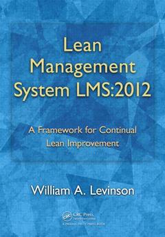 Couverture de l’ouvrage Lean Management System LMS:2012