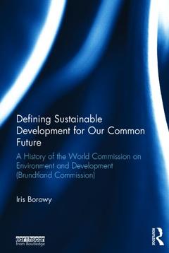 Cover of the book Defining Sustainable Development for Our Common Future