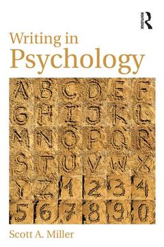 Couverture de l’ouvrage Writing in Psychology