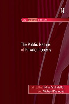 Couverture de l’ouvrage The Public Nature of Private Property