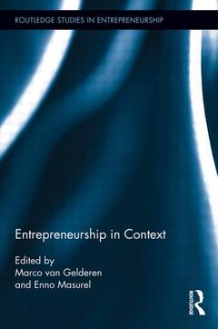 Cover of the book Entrepreneurship in Context