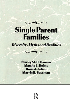 Couverture de l’ouvrage Single Parent Families