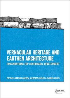 Couverture de l’ouvrage Vernacular Heritage and Earthen Architecture