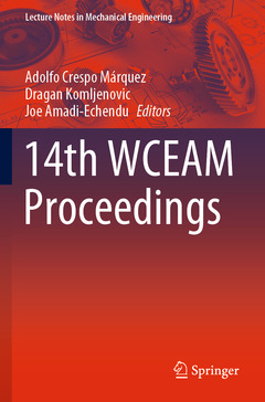 Couverture de l’ouvrage 14th WCEAM Proceedings