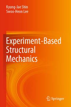 Couverture de l’ouvrage Experiment-Based Structural Mechanics