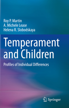 Couverture de l’ouvrage Temperament and Children