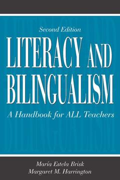 Couverture de l’ouvrage Literacy and Bilingualism