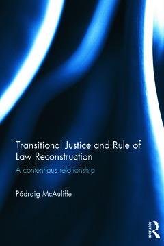 Cover of the book Transitional Justice and Rule of Law Reconstruction