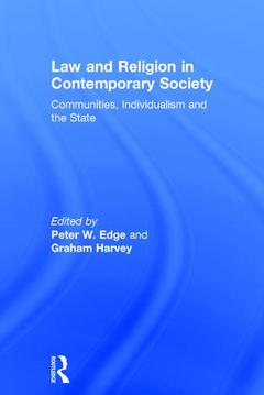 Cover of the book Law and Religion in Contemporary Society