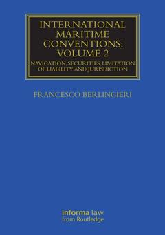 Couverture de l’ouvrage International Maritime Conventions (Volume 2)