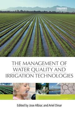 Couverture de l’ouvrage The Management of Water Quality and Irrigation Technologies