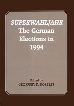 Couverture de l’ouvrage Superwahljahr