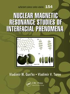 Couverture de l’ouvrage Nuclear Magnetic Resonance Studies of Interfacial Phenomena