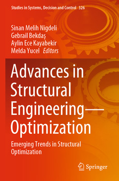 Couverture de l’ouvrage Advances in Structural Engineering—Optimization