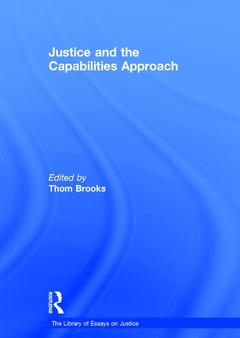 Couverture de l’ouvrage Justice and the Capabilities Approach