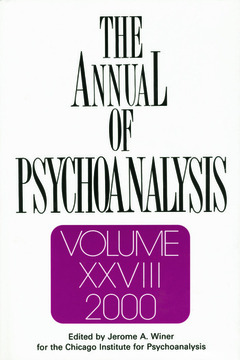 Couverture de l’ouvrage The Annual of Psychoanalysis, V. 28