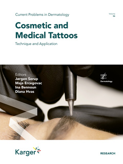 Couverture de l’ouvrage Cosmetic and Medical Tattoos