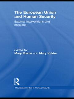 Cover of the book The European Union and Human Security