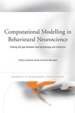 Couverture de l’ouvrage Computational Modelling in Behavioural Neuroscience