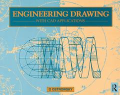 Couverture de l’ouvrage Engineering Drawing with CAD Applications