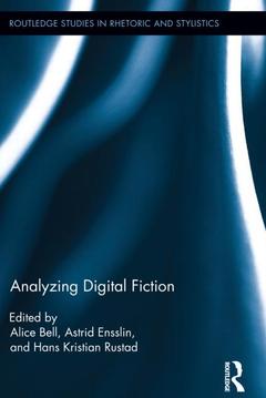 Couverture de l’ouvrage Analyzing Digital Fiction