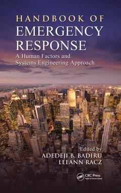 Couverture de l’ouvrage Handbook of Emergency Response