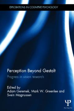 Couverture de l’ouvrage Perception Beyond Gestalt