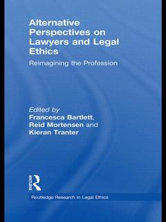 Cover of the book Alternative Perspectives on Lawyers and Legal Ethics