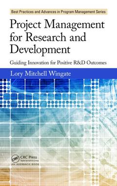 Couverture de l’ouvrage Project Management for Research and Development