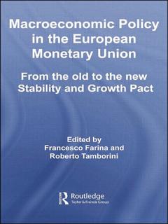 Couverture de l’ouvrage Macroeconomic Policy in the European Monetary Union