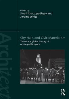 Couverture de l’ouvrage City Halls and Civic Materialism
