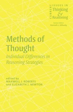 Couverture de l’ouvrage Methods of Thought