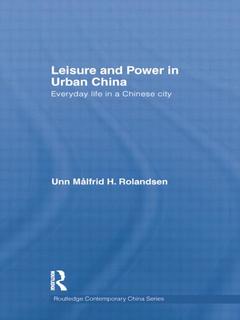 Cover of the book Leisure and Power in Urban China