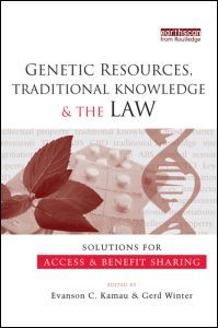 Cover of the book Genetic Resources, Traditional Knowledge and the Law