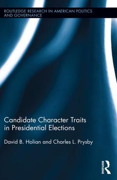 Couverture de l’ouvrage Candidate Character Traits in Presidential Elections