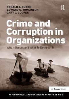 Cover of the book Crime and Corruption in Organizations
